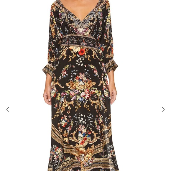 Camilla Friend In Flora Raglan Sleeve Silk - Picture 5 of 15